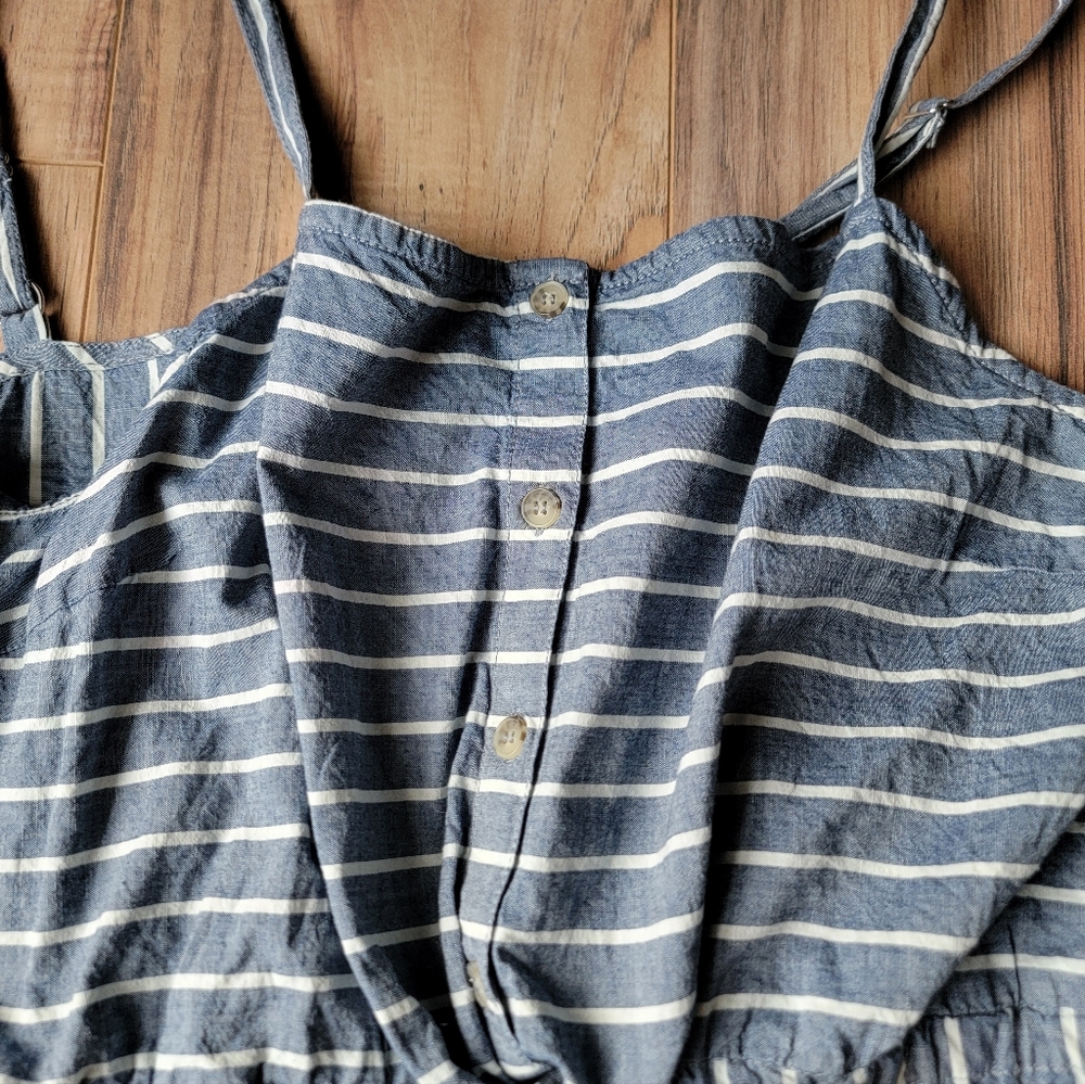Vera Moda Chambray Dress NWOT Fits XL - Picture 3 of 4